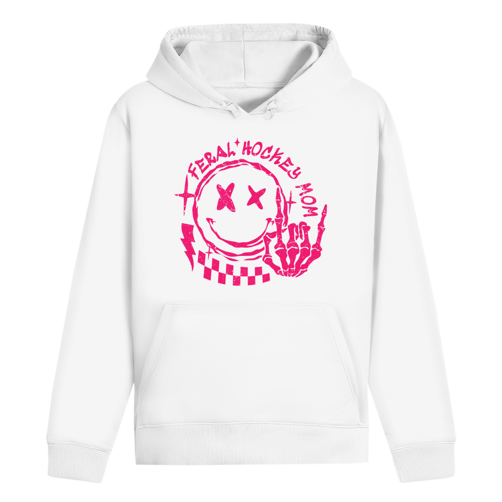 Feral Cozy Hoodie - Pink Design