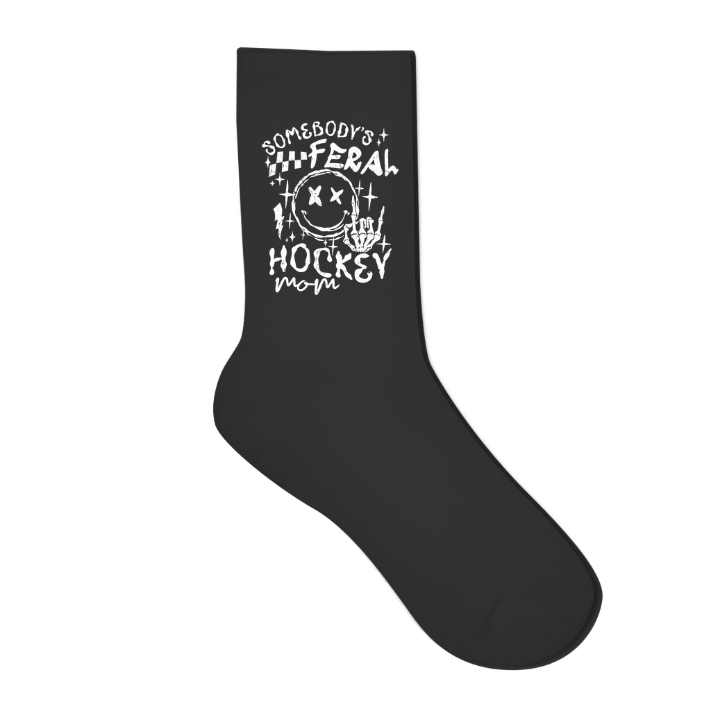 Somebodys Socks - White Design