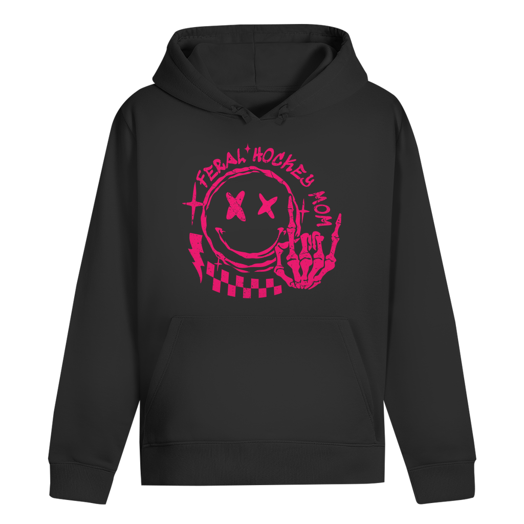 Feral Cozy Hoodie - Pink Design