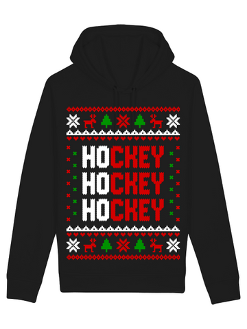 Ho-Ho-Hockey Pocket Hoodie