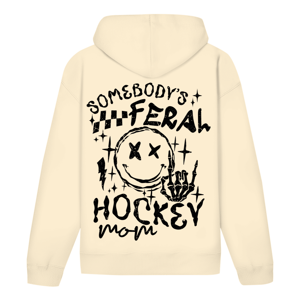 Somebodys Cozy Hoodie - Black Design