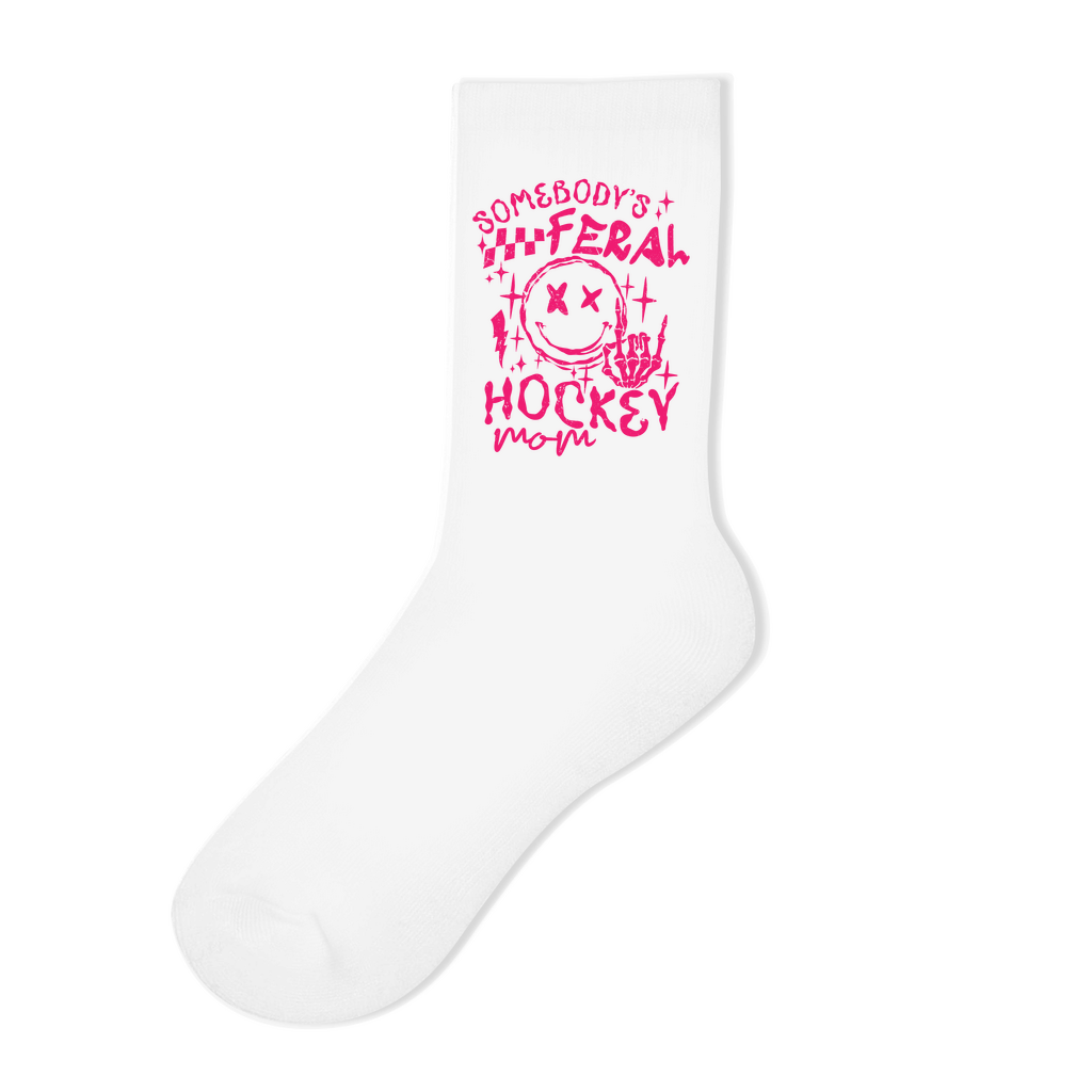 Somebodys Socks - Pink Design