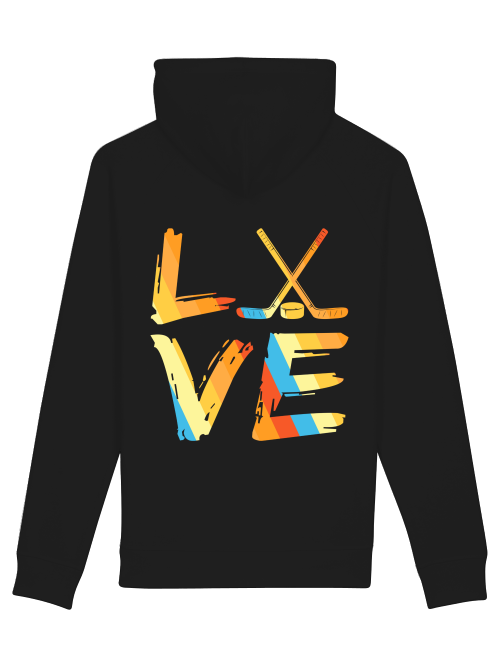 Hockey Love Sleek Hoodie